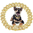 Hundhalsband med strass