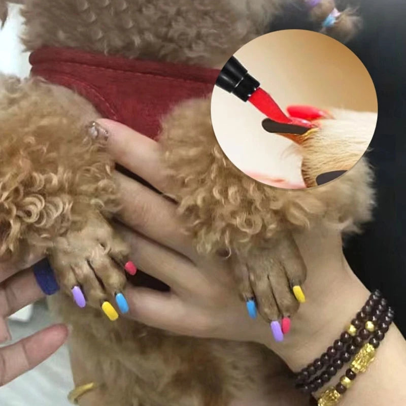 Nagellack för hund 12 färger