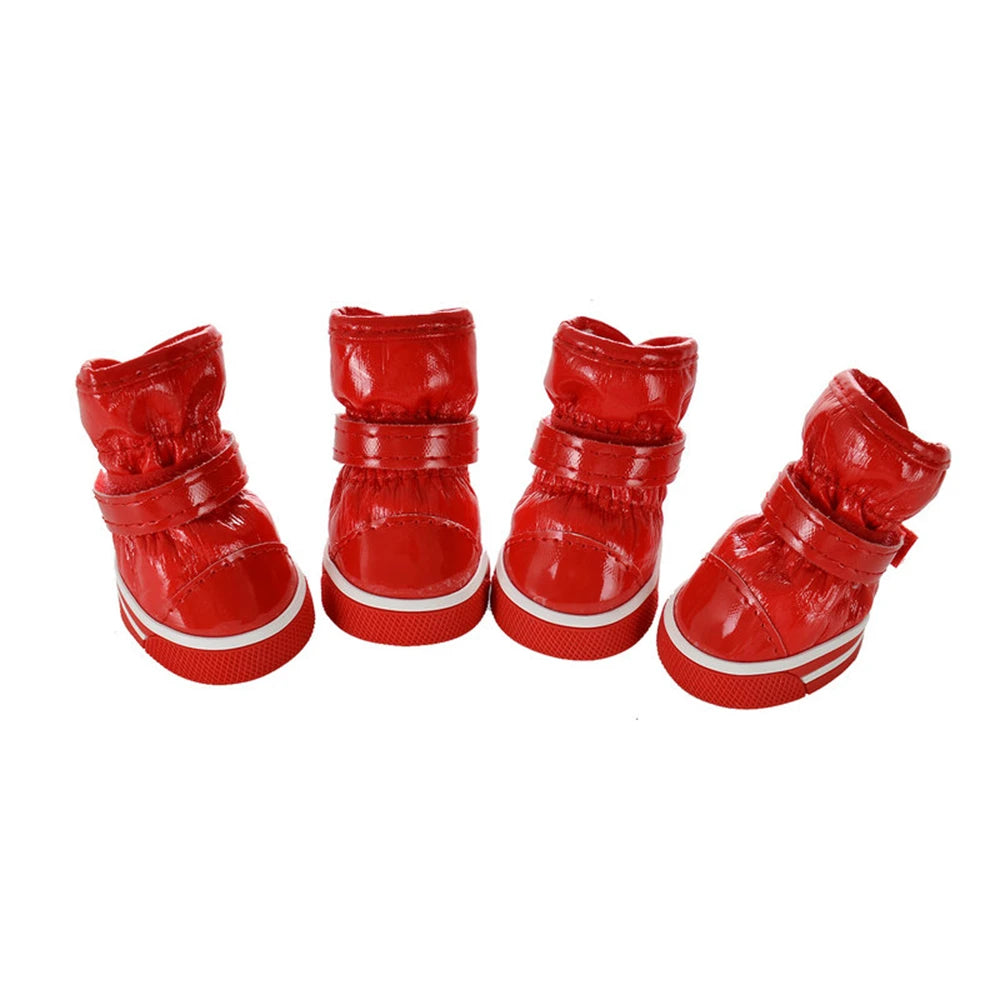 Snowboots för hund