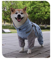 Vattentät overall med sele för hund