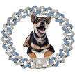 Hundhalsband med strass