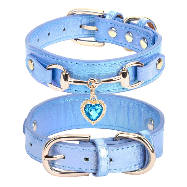 Hundhalsband med smycke