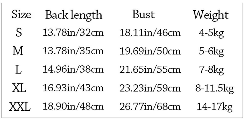 Vinteroverall för hund